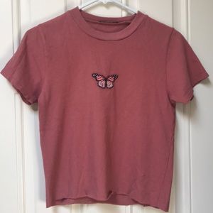 Brandy Melville Cropped Tee